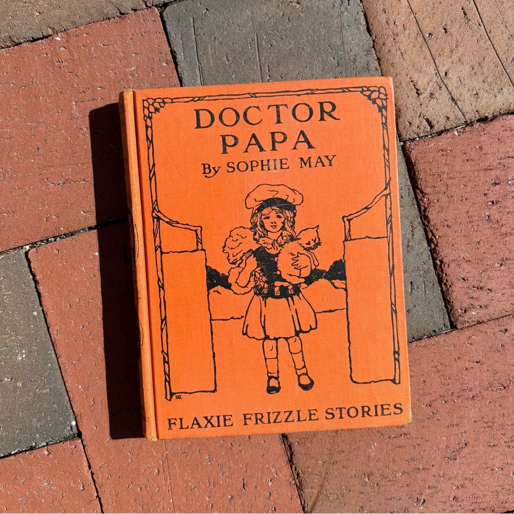 1905 Doctor Papa Sophie May Flaxie Frizzle Stories Horse Kitten Countryside Girl